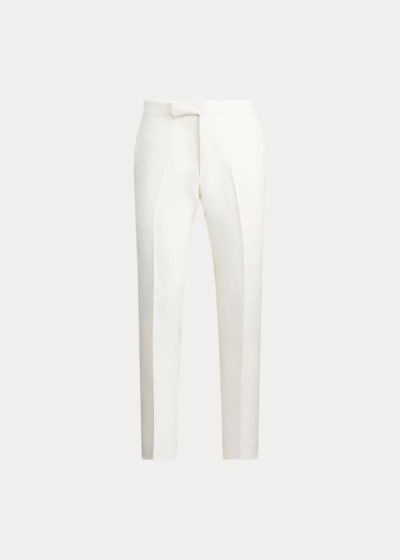 Men's Polo Ralph Lauren Linen Trousers | 398506MVY